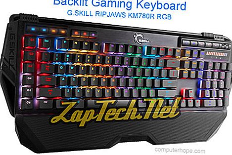 Kas yra „Backlit“ žaidimų klaviatūra?