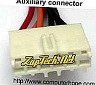 ¿Qué es un conector auxiliar?
