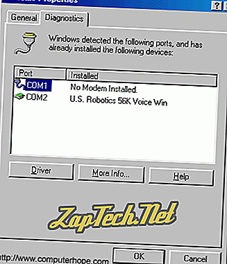 Виправлення неполадок модему Windows 95/98