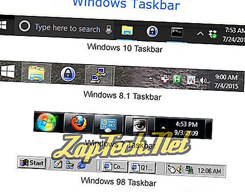 Isu dan soalan yang berkaitan dengan Windows Taskbar