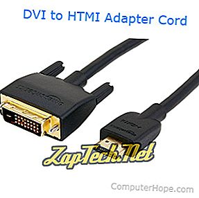 Bagaimana untuk menukar DVI ke HDMI atau HDMI ke DVI