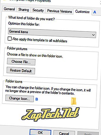 Cara mengubah ikon folder di Windows