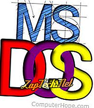 Как да излезете от прозореца на MS-DOS на Windows чрез команден файл